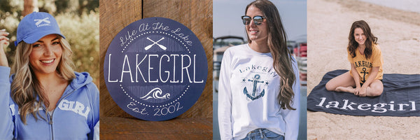 Live Lake Life with Lakegirl Clothing and Accessories