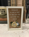 PRIMITIVES BY KATHY 109031 DISTANCE IS JUST INSET BOX SIGN