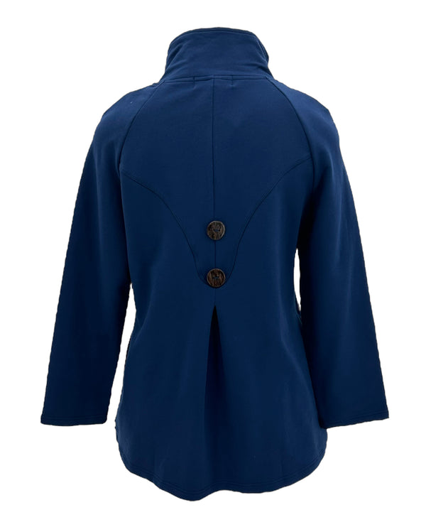 NEON BUDDHA 12071 CLEAN LINES JACKET BLUEBERRY
