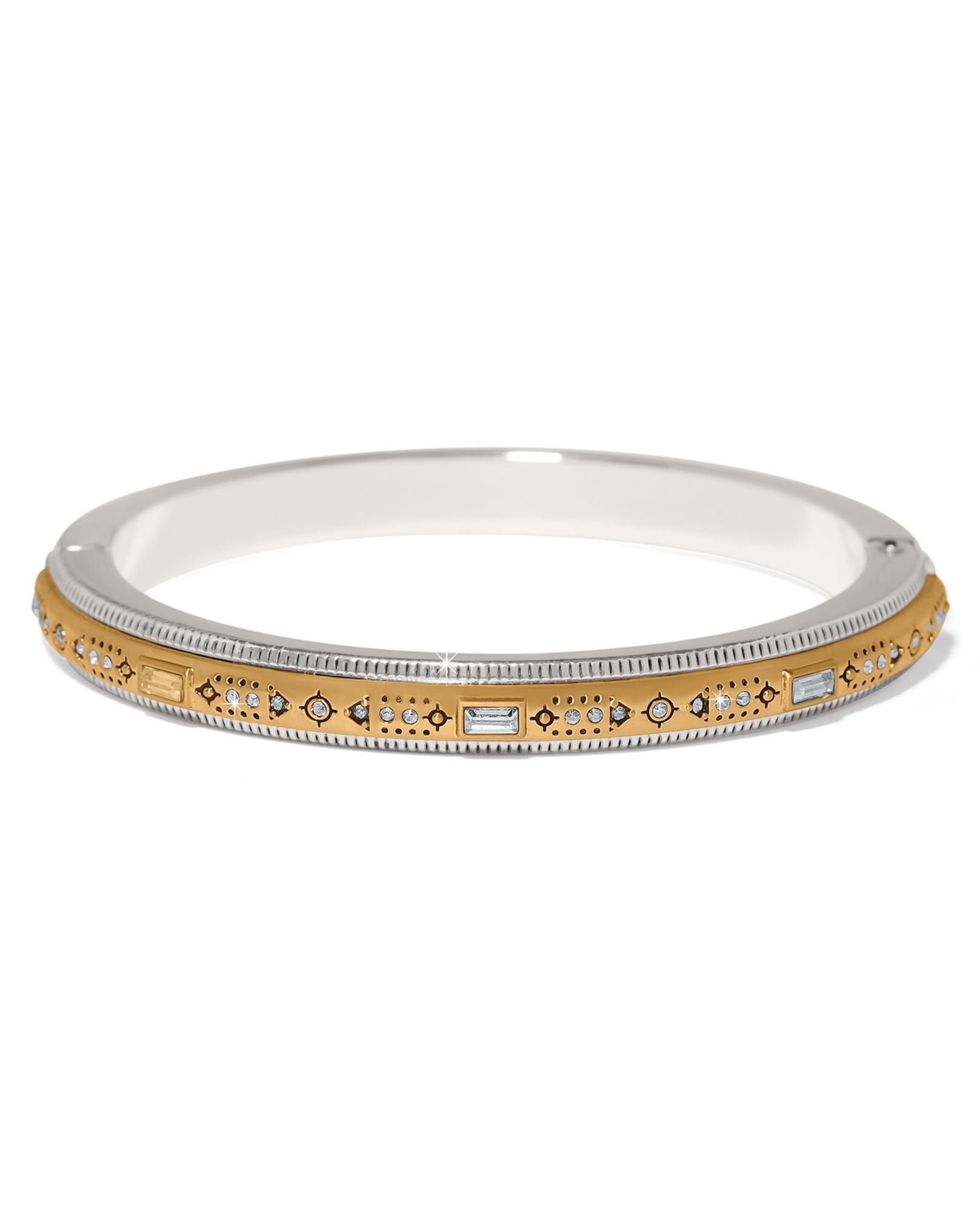BRIGHTON JF0434 MOSAIC NOVA HINGED BANGLE | Brighton Jewelry