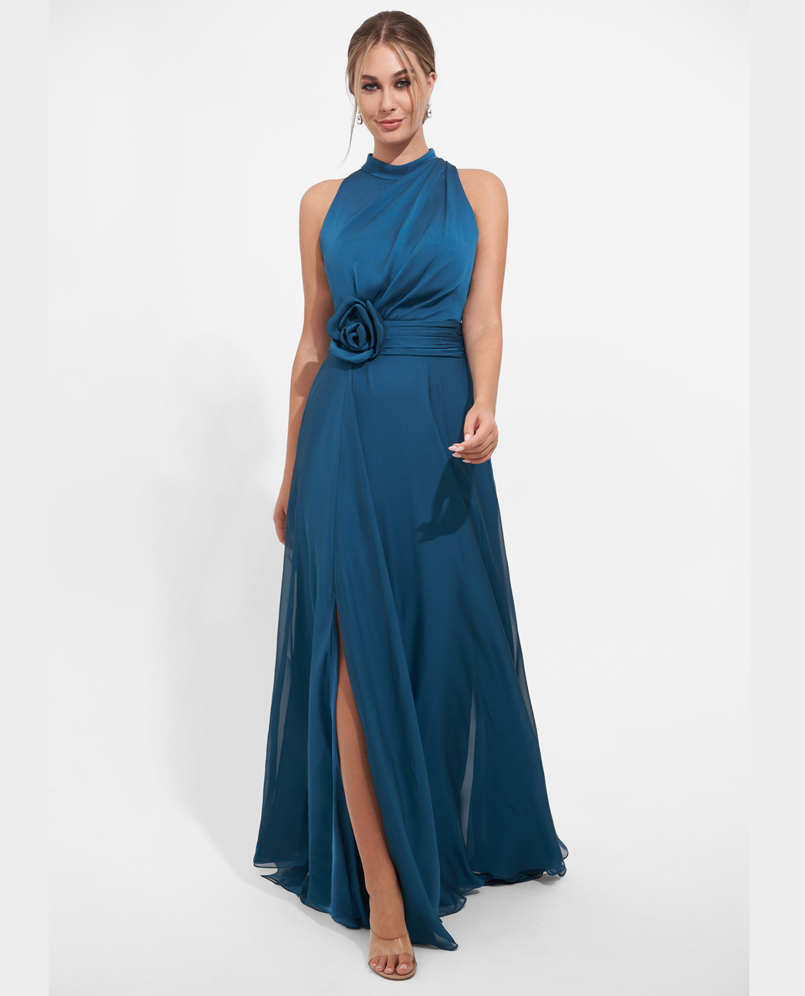 JADE JASMINE K278011 JADE TIFFANY CHIFFON GOWN