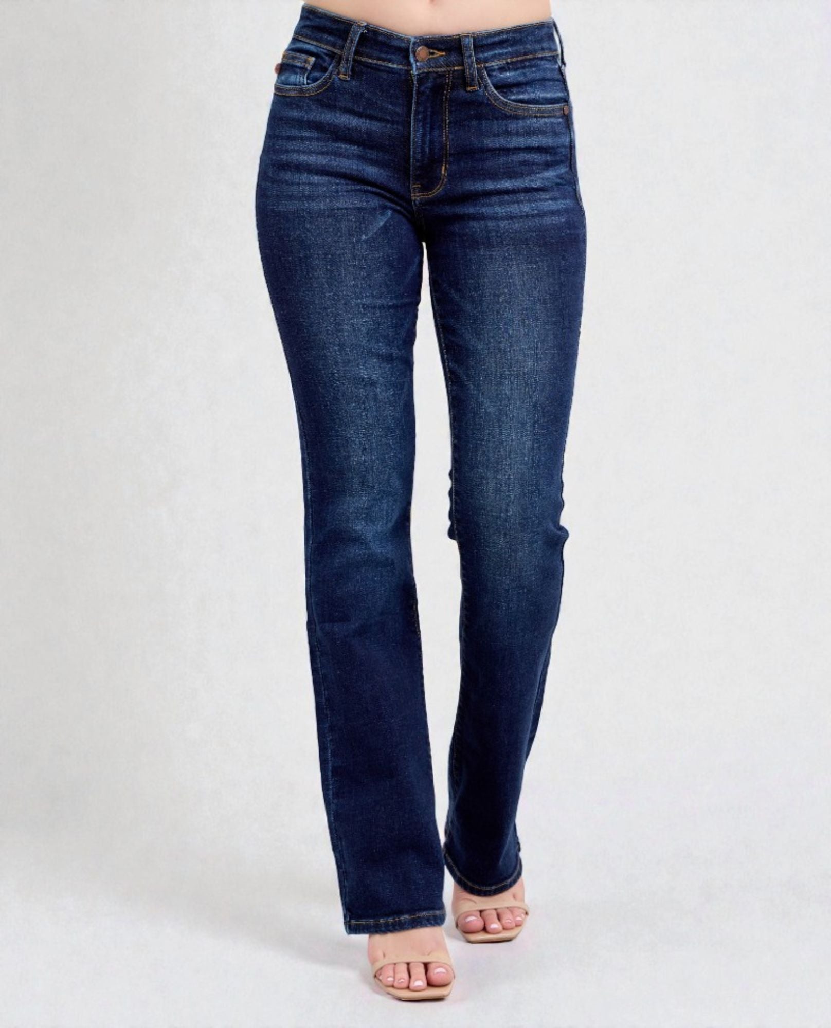 Judy Blue MR Petite Dark Wash Bootcut