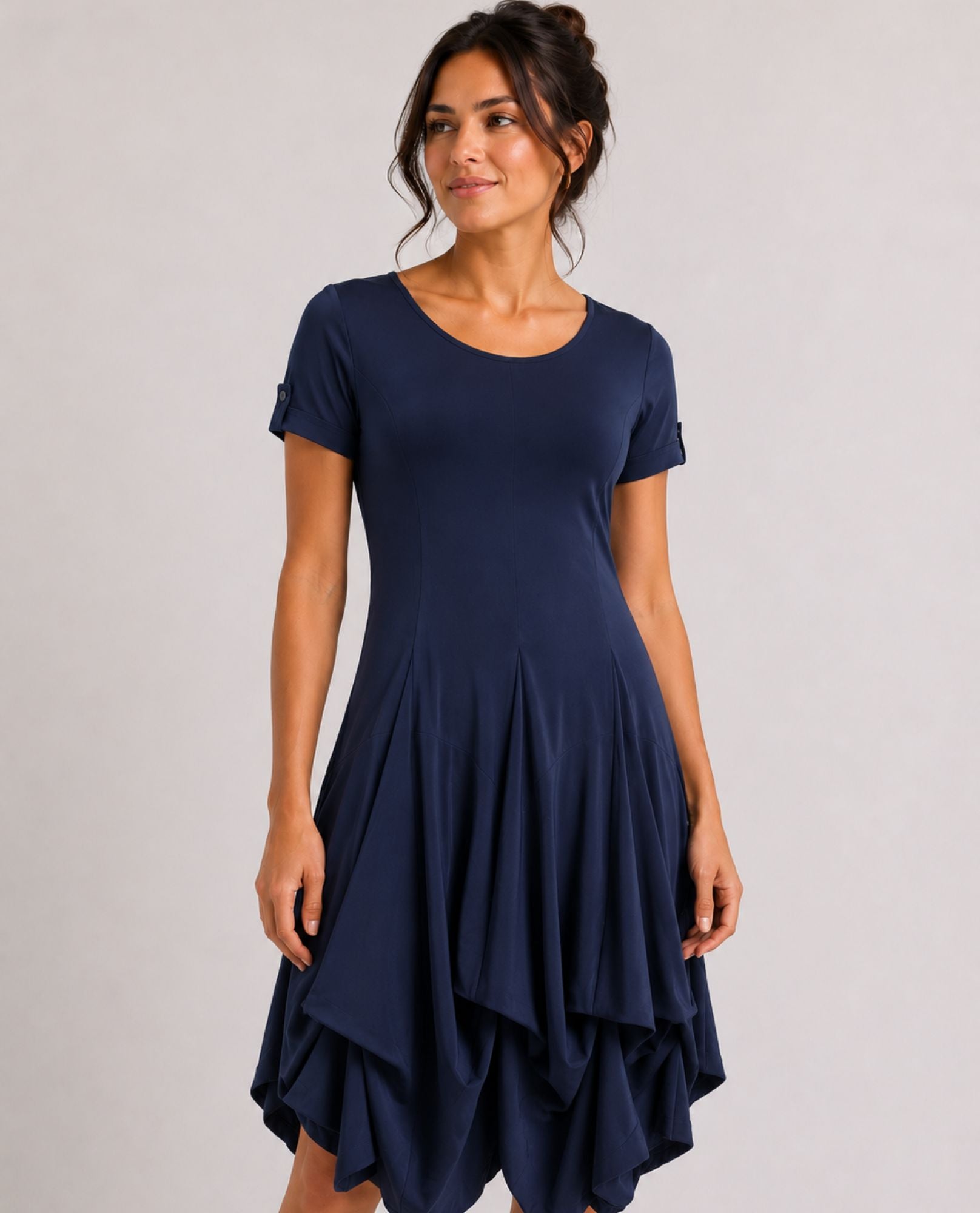 cocktail dress pick up today TANGO MANGO D8959-C97ITY HEM Women's Maxi & Midi Knee Length Miracle Mile Shops Size:petite 1- 3Y