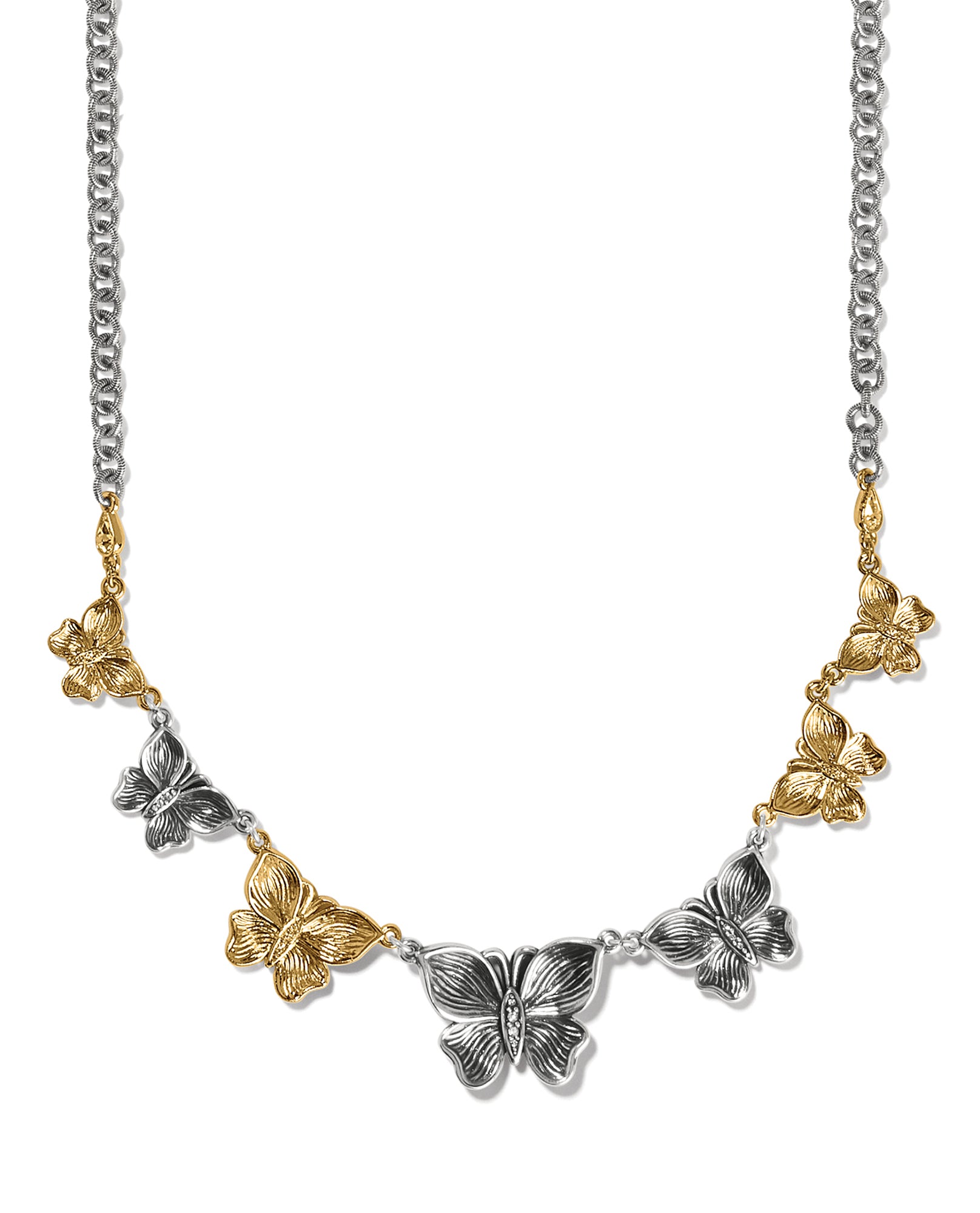 BRIGHTON JM7410 EVERBLOOM FLUTTER COLLAR NECKLACE Brighton Jewelry