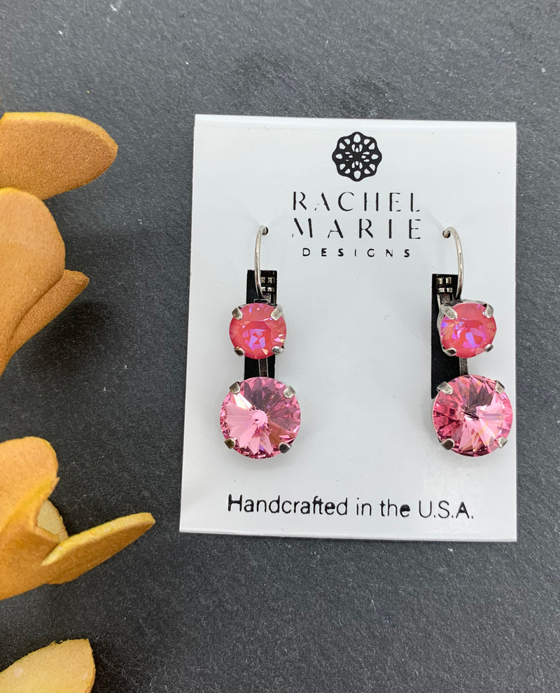 Rachel Marie Designs LIZZY EARRING pink passion