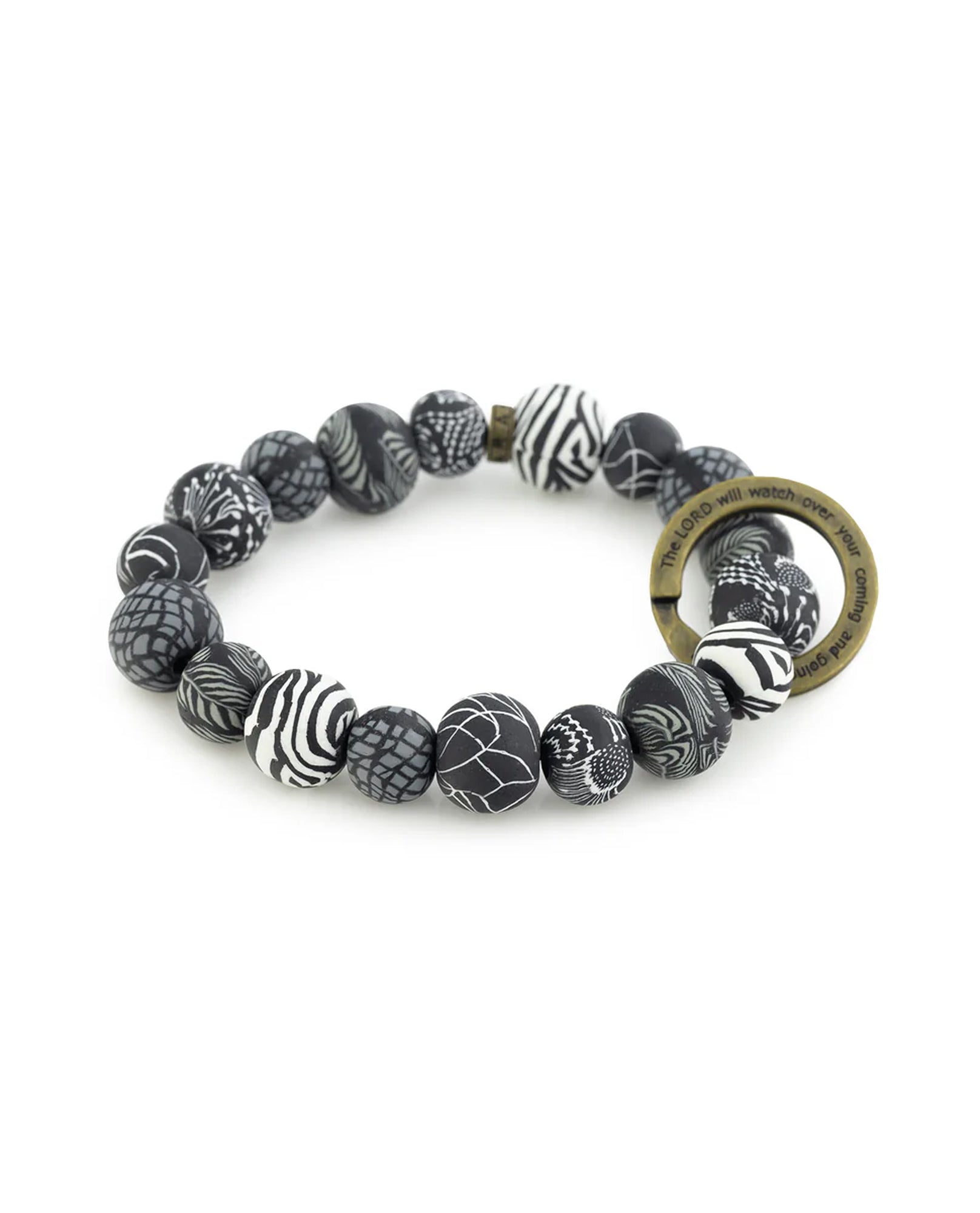 JILZARAH WATCH OVER ME AS I TRAVEL BRACELET/KEYCHAIN The Clothing Cove