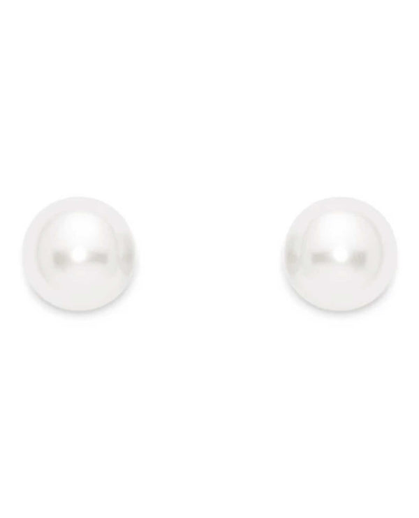 David Tutera 12469 12mm White Sydney Pearl Stud Earrings