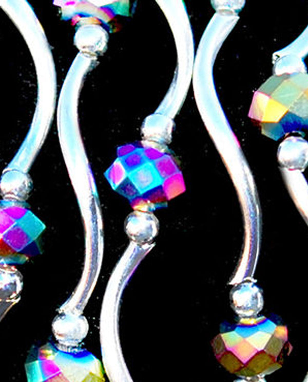 My Fun Colors 1104 Harlequin Crystal Stretch Bracelet