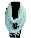 Lace Infinity Scarf teal