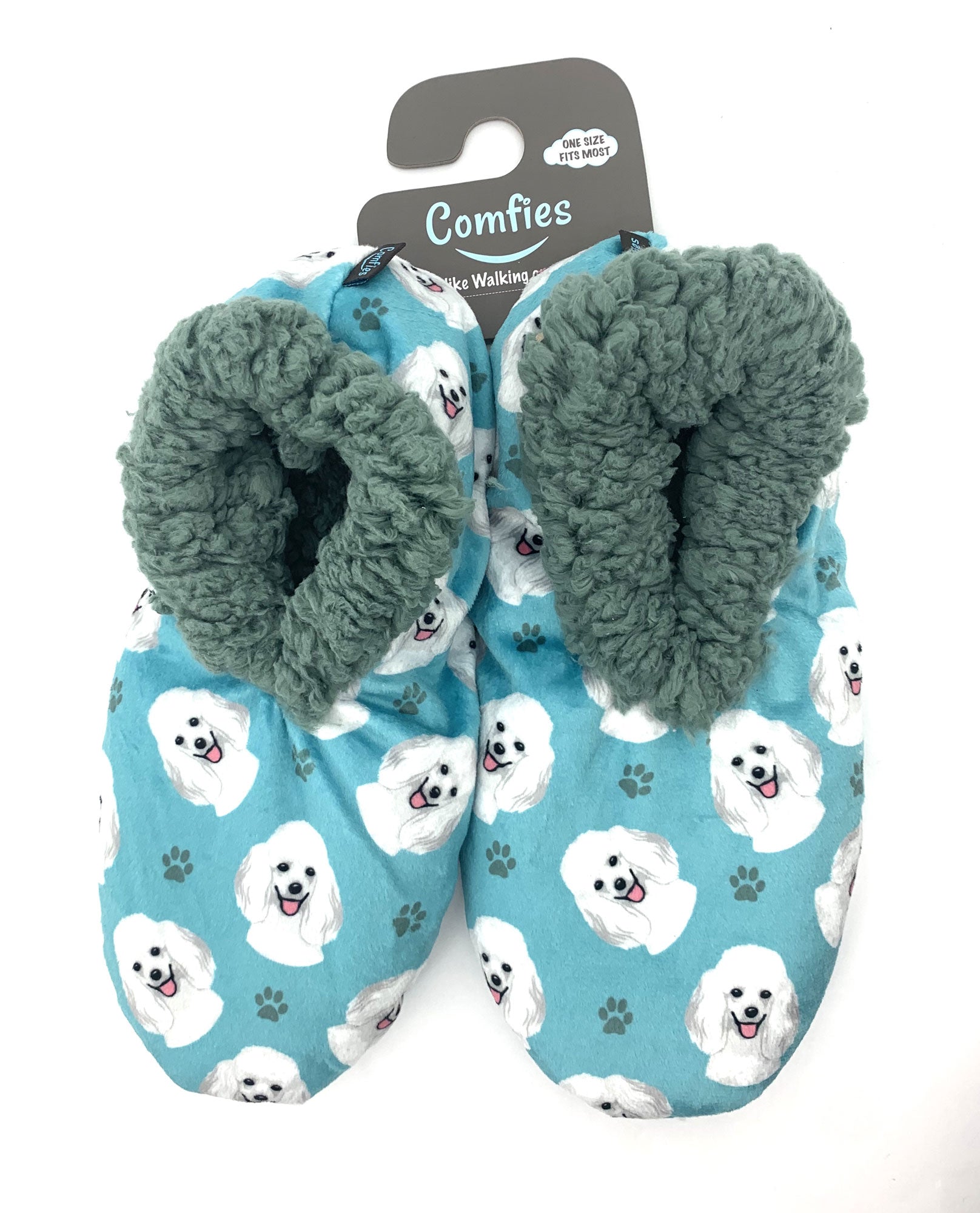 Poodle slippers outlet