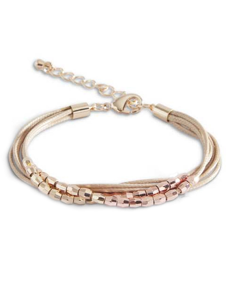 Multi Strand Bracelets 84841A Tan