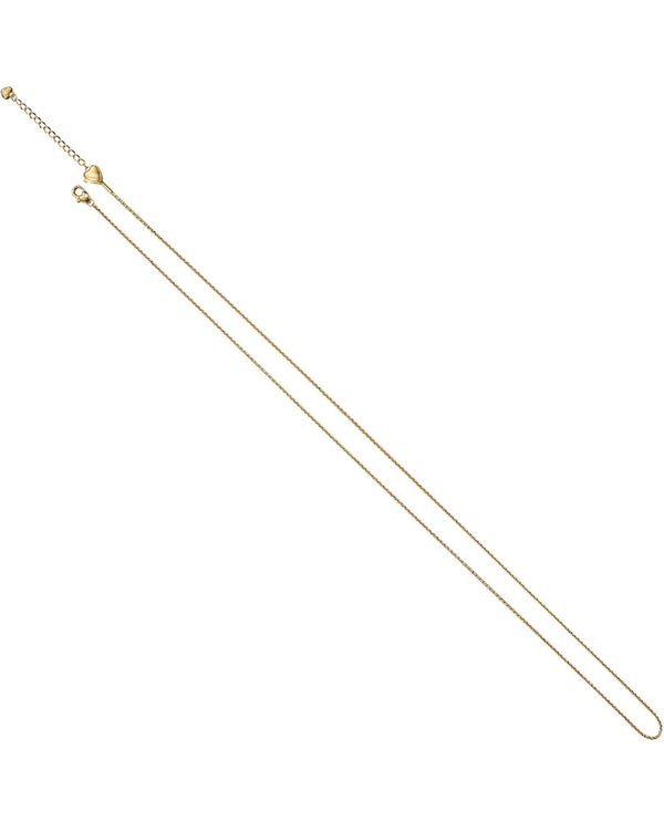 Gold Brighton JL8295 Vivi Delicate Long Charm Necklace is great for your favorite charms and beads