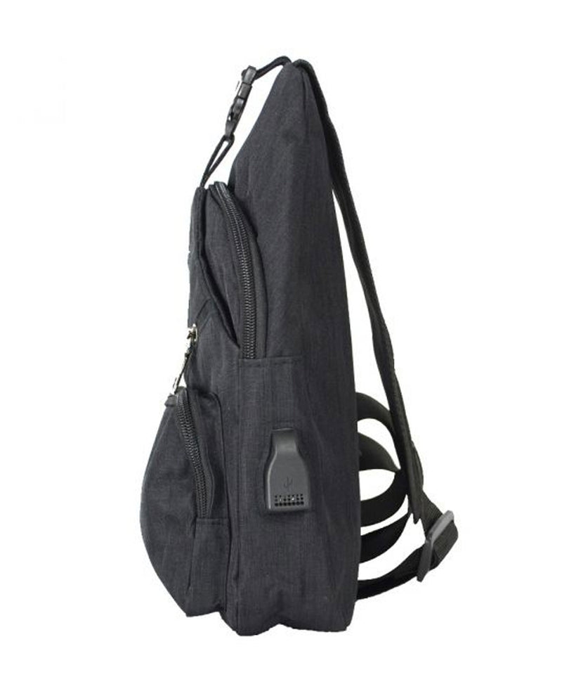 Day Pack Anti-Theft Bag Regular Size Black