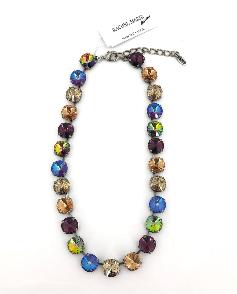 Jaden Necklace By Rachel Marie Designs Purple Mix