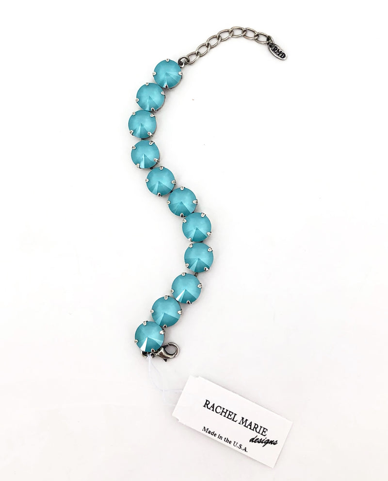 Rachel Marie Designs Jaden 12mm Rivoli Bracelet SMBL