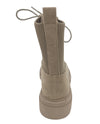 Journey Faux Suede Lace-Up Boot Tan