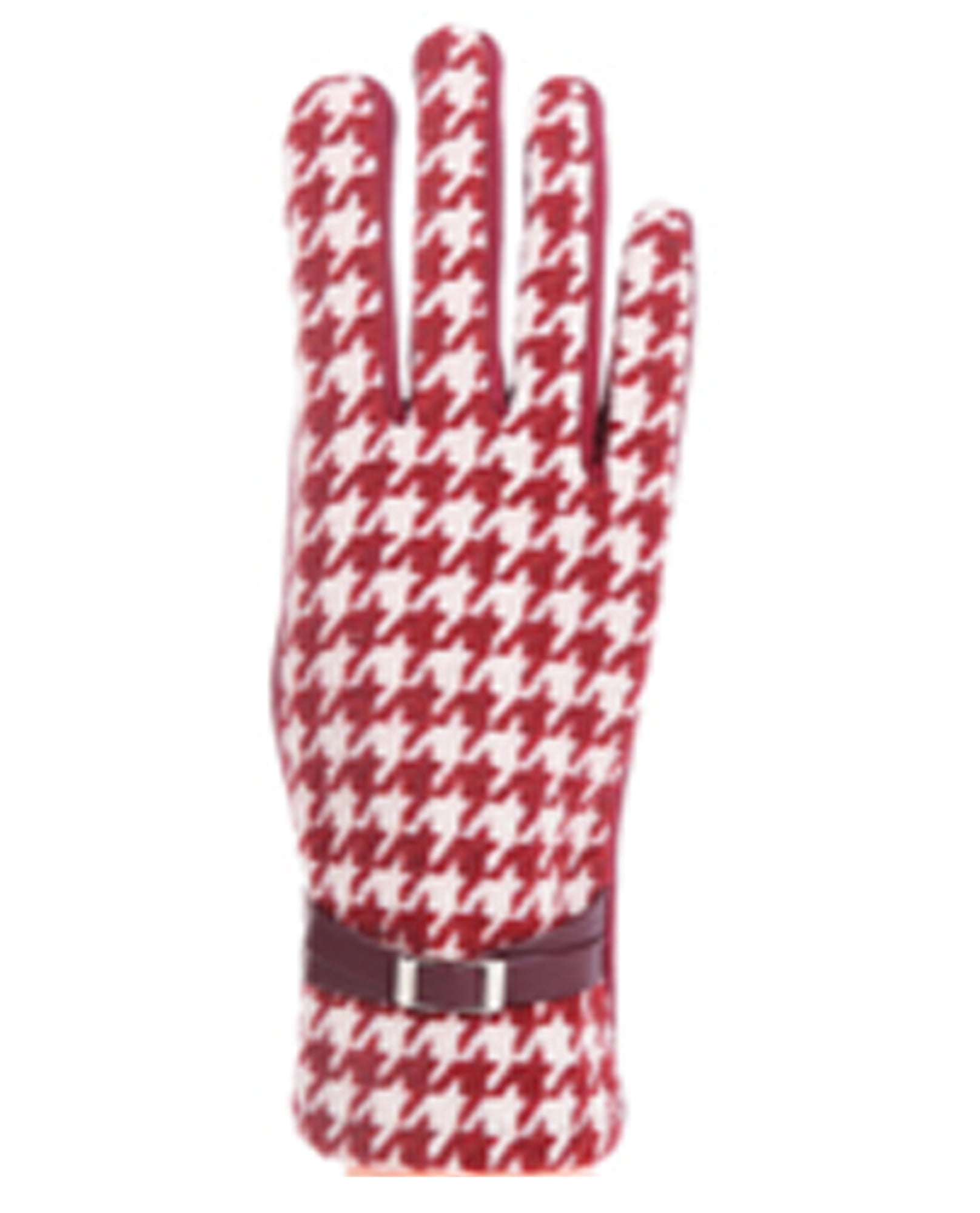 Houndstooth Touchscreen Glove GL183 The Clothing Cove