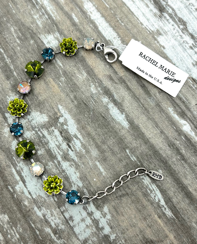 Rachel Marie Designs Penny Collection Bracelet Olive
