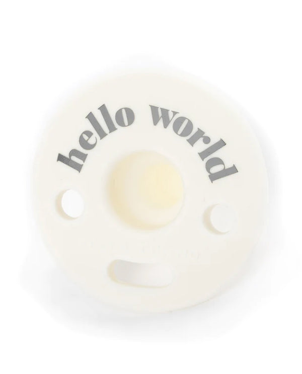 Bella Tunno BPS102 Pacifier-Hello World