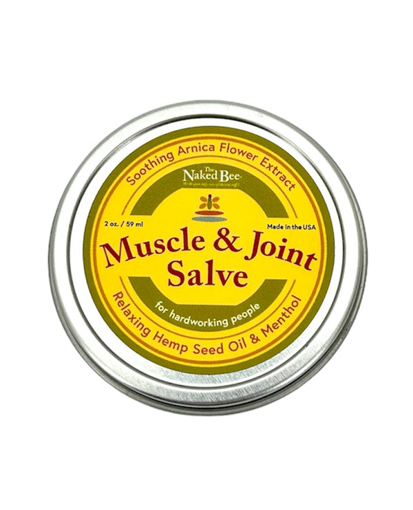 NAKED BEE NBMJS MUSCLE & JOINT SALVE 2 OZ.
