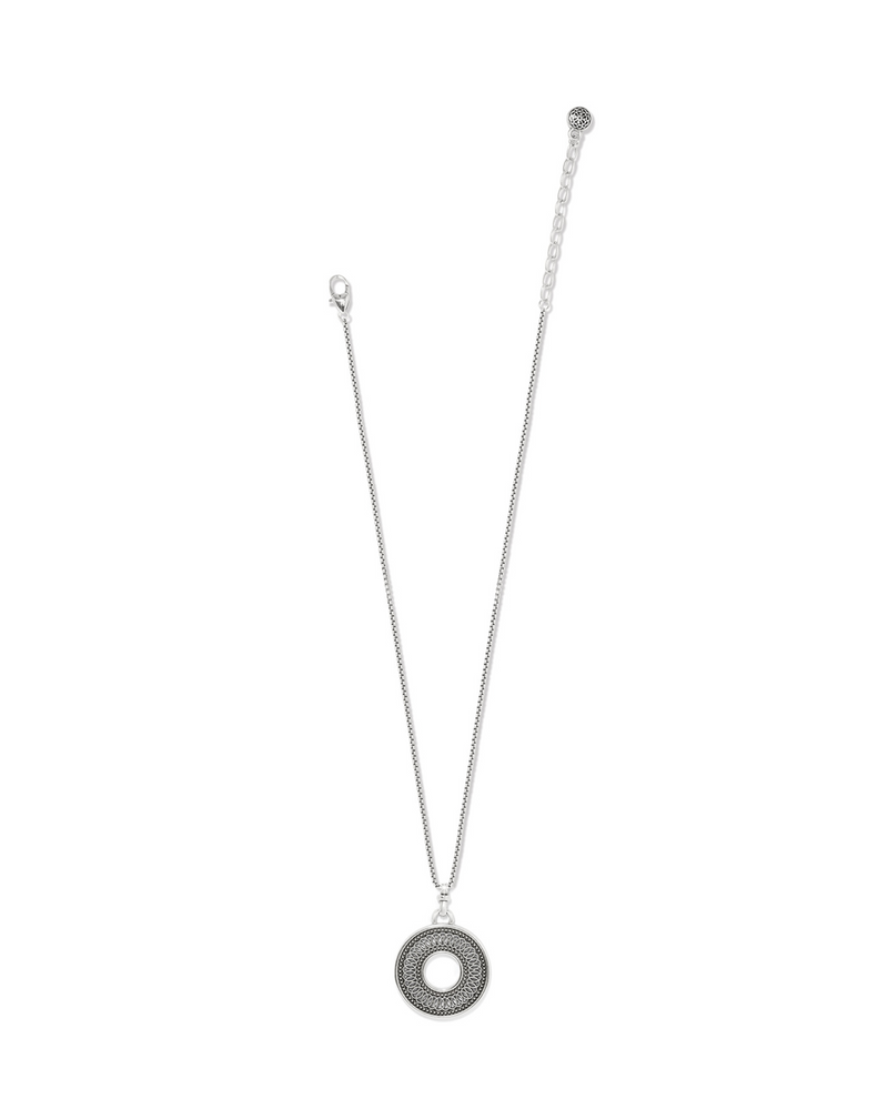 BRIGHTON JM7596 FERRARA SIENA SIL ROUND NECKLACE