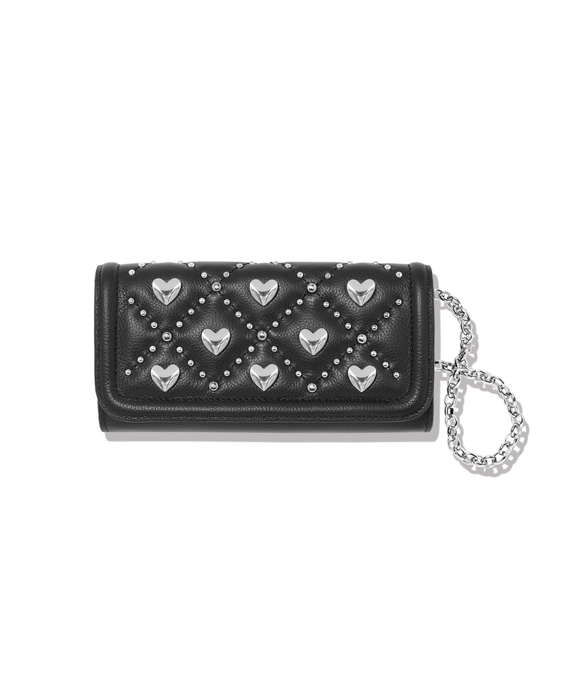 BRIGHTON T35783 BRAVE HEART BLACK LARGE WALLET