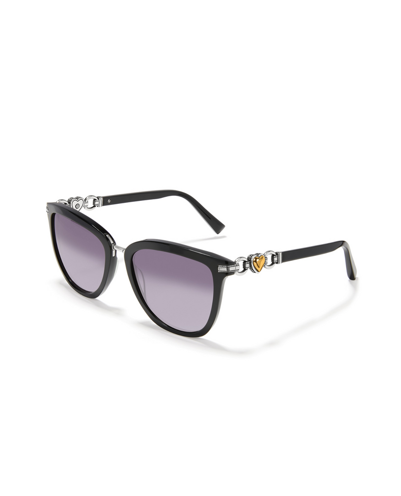 BRIGHTON A13383 PRETTY TOUGH TWO TONE HEART SUNGLASS