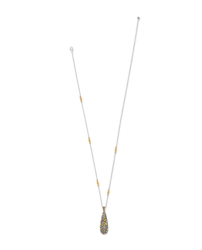 BRIGHTON JM7646 GARDEN OF LOVE GOLD TEARDROP NECKLACE