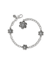 BRIGHTON JF0226 METAL PETAL BRACELET