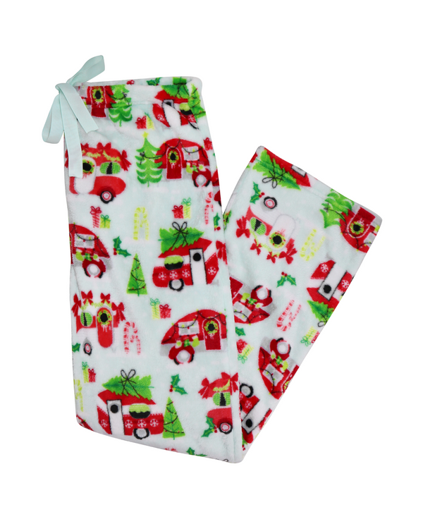 74350-F JOLLY JOURNEY FLEECE PJ BOTTOMS