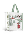 73905-PP SNOWMAN CARDINAL BAG