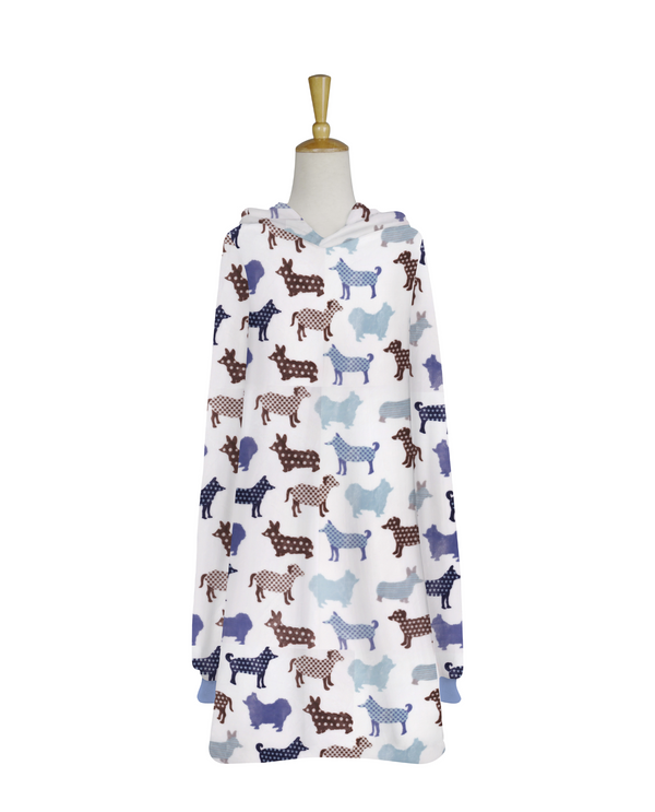 74795-F STARRY PAWS BLANKET PULLOVER