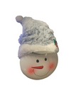 STONY CREEK GREY BEANIE SNOWMAN ORNAMENT SSX4278