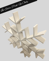 WXF43751 LARGE WOOD SNOWFLAKE STAND