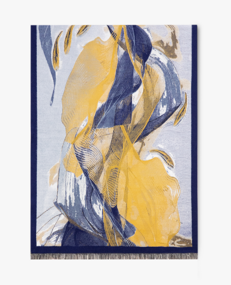 FS40804 BRUSHSTROKE GOLD/NAVY