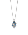 BRIGHTON JM7667 CONSTELLA CLUSTER BLUE NECKLACE