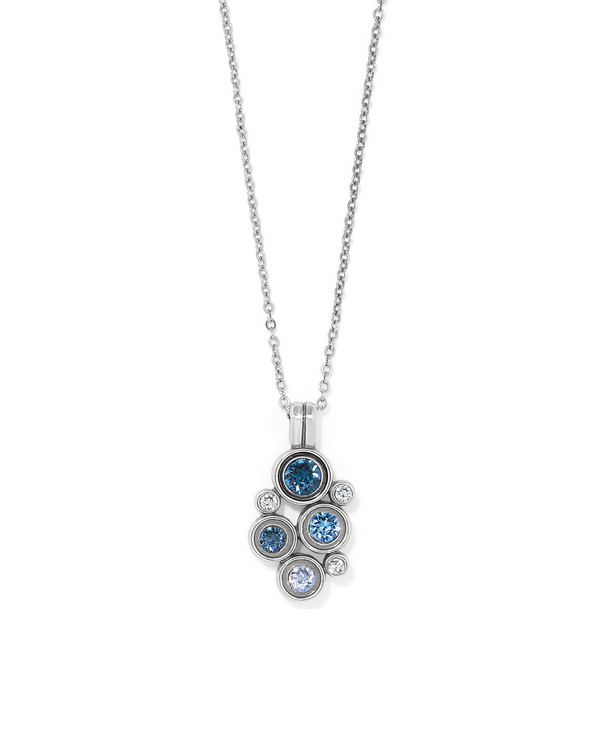 BRIGHTON JM7667 CONSTELLA CLUSTER BLUE NECKLACE