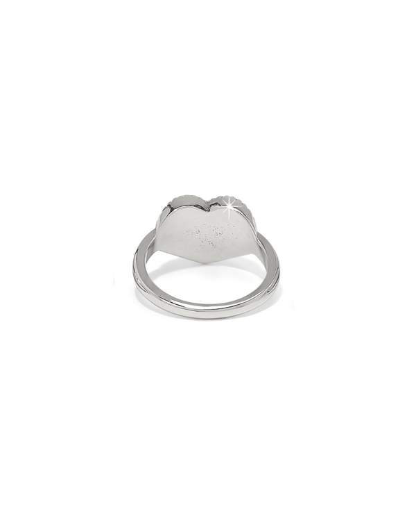 BRIGHTON J63241 ILLUMINA CELESTE HEART RING