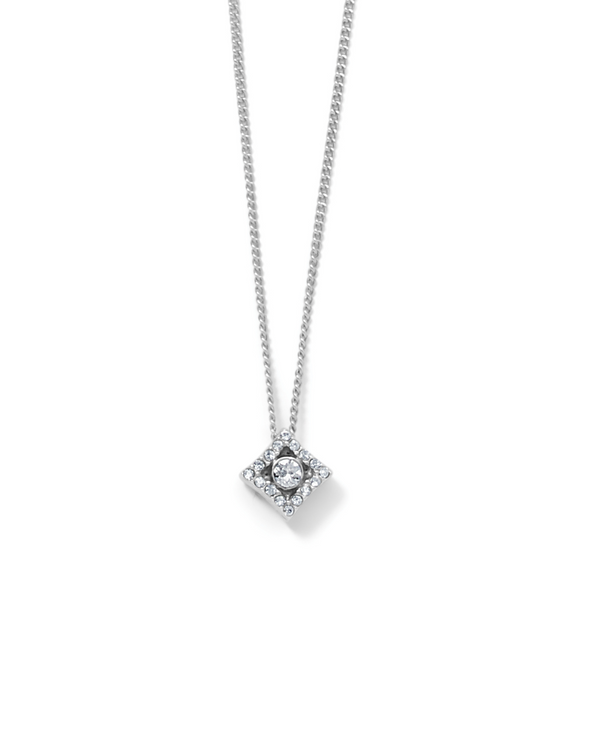 BRIGHTON JM4651 ILLUMINA DIAMOND PETITE NECKLACE