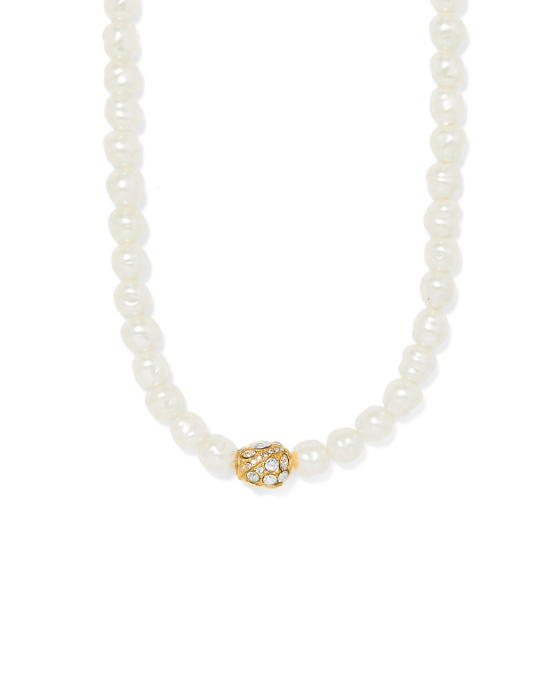 BRIGHTON JM7686 TRUST YOUR JOURNEY PEARL NECKLACE