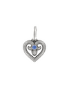 BRIGHTON JC7452 ONE HEART AZURE HEART CHARM