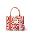 BRIGHTON H10815 FLIRTY LOVE CANVAS CARRYALL