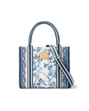 BRIGHTON H10816 INDIGO SONG BIRD CANVAS CARRYALL