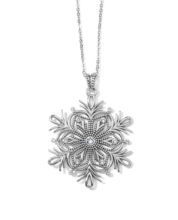 BRIGHTON JM3541 WINTER BLISS SNOWFLAKE CNV NECKLACE