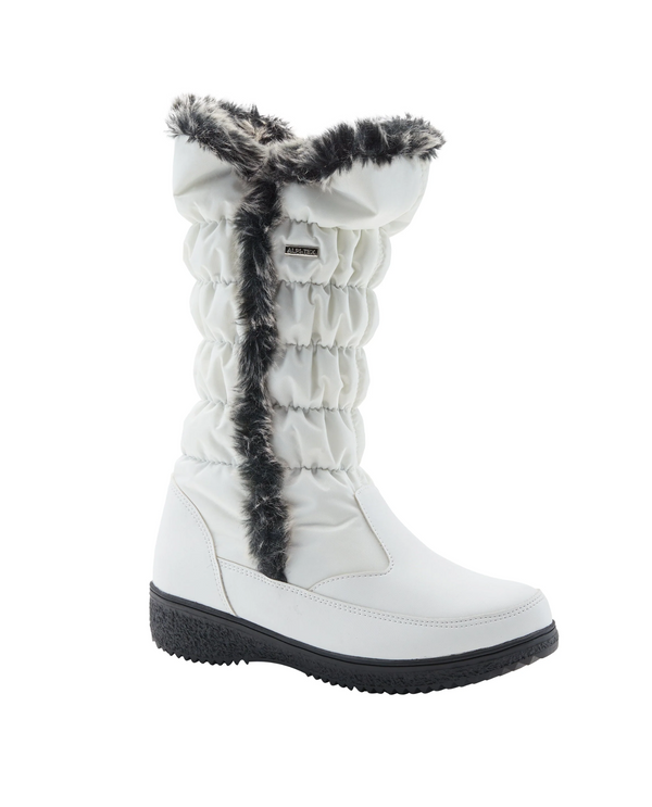 FLEXUS CITYWALK TALL WATERPROOF BOOTS white