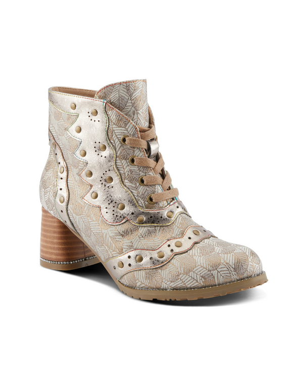 L'ARTISTE HAISLEY BOOTS BEIGE MULTI