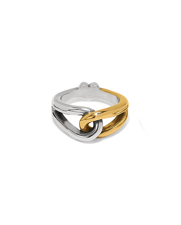 BRIGHTON J63242 INTERLOK CURVE 2 TONE RING