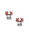 BRIGHTON J21993 REINDEER MINI POST EARRINGS