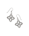 BRIGHTON JA0037 INTERLOK FLORAL EARRINGS