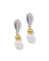 BRIGHTON JA0033 CASCADE UNITY PEARL POST DROP EARRING